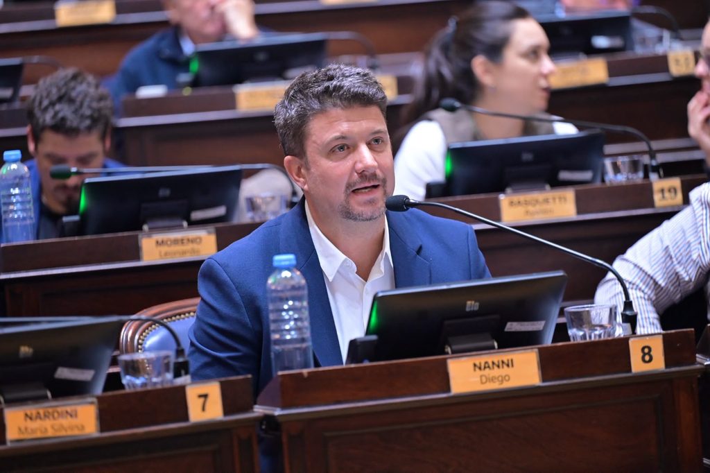 El diputado bonaerense e intendente de Exaltación en uso de licencia, Diego Danni.