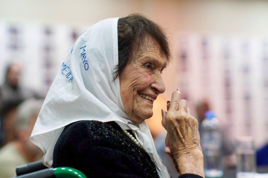 Legisladores bonaerenses despidieron a la integrante de Madres de Plaza de Mayo Línea Fundadora, Taty Almeida.