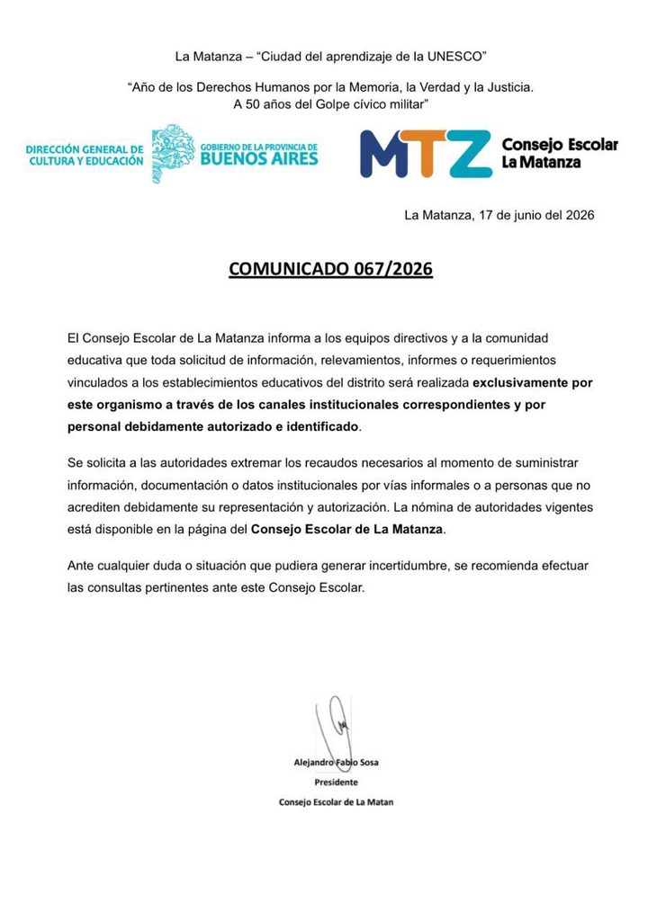 El Consejo Escolar de La Matanza centralizó los pedidos de información sobre escuelas y encendió la reacción del PRO bonaerense.
