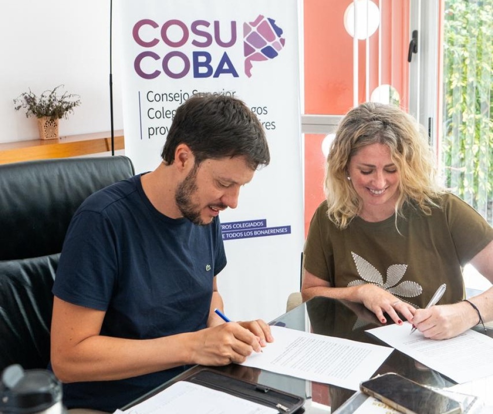 En febrero pasado, Diego Biscioni se reunió con Diego Garciarena para impulsar cambios normativos vinculados a la jubilación parcial de los odontólogos bonaerenses.