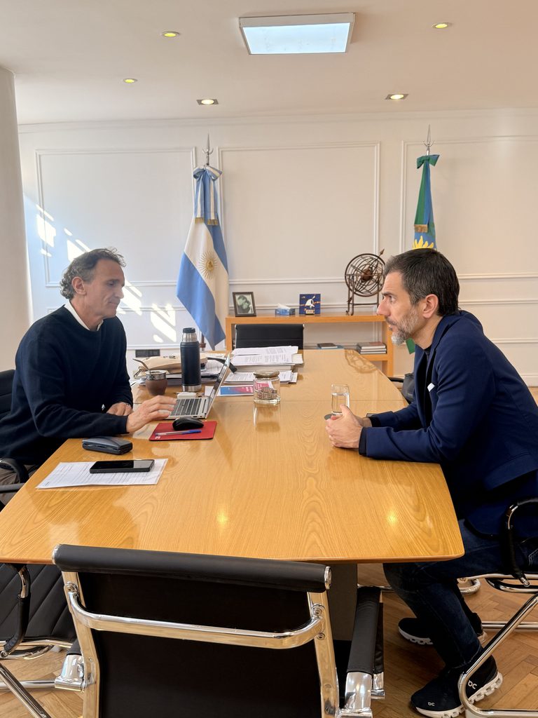 La reunión entre Petrecca y Katopodis podría haber incluido gestiones vinculadas a obras y proyectos pendientes para Junín.