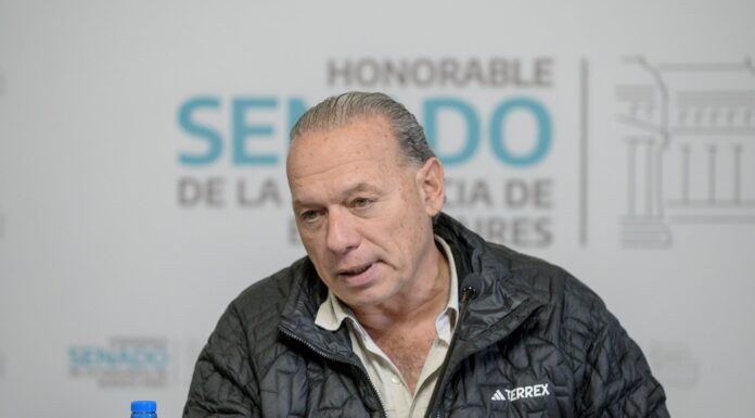 Berni presentó una ley para que los delitos por narcotráfico los tramite la Justicia Federal El titular del bloque de senadores de Fuerza Patria, Sergio Berni, busca que los delitos por narcotráfico vuelvan a ser competencia de la Justicia Federal.
