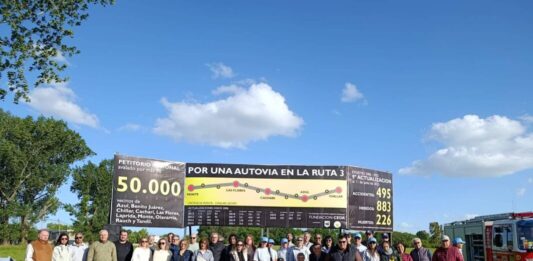 Vecinos autoconvocados de Azul volverán a protestar este domingo por el mal estado de las rutas nacionales.
