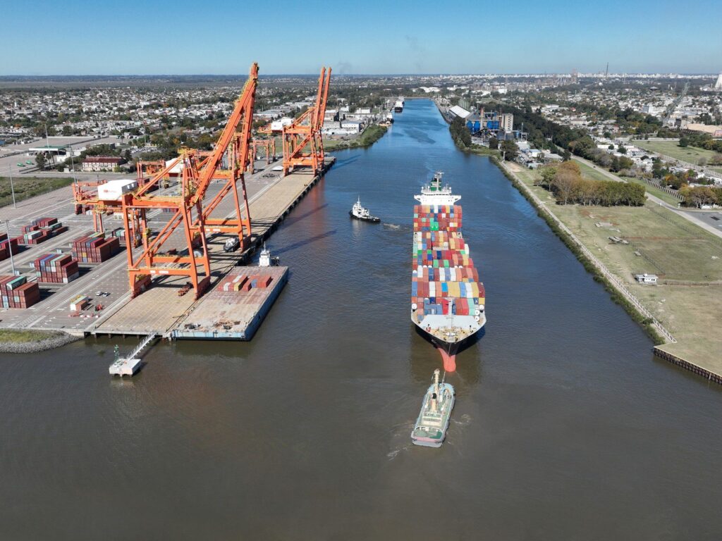 Nardini también reactivó el proyecto para que el Puerto La Plata pase a llamarse “Puerto de la Ensenada de Barragán”.
