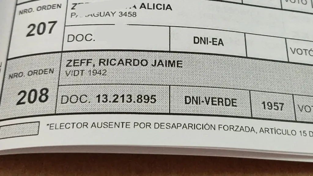 Sofía Vannelli busca que la Provincia replique la ley nacional que incluye a desaparecidos de la última dictadura militar en los padrones electorales.