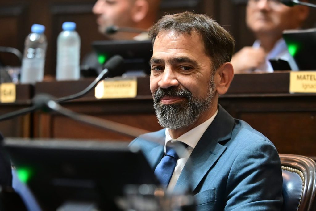 Juan Osaba, el candidato a quedarse con la titularidad del bloque de La Libertad Avanza.