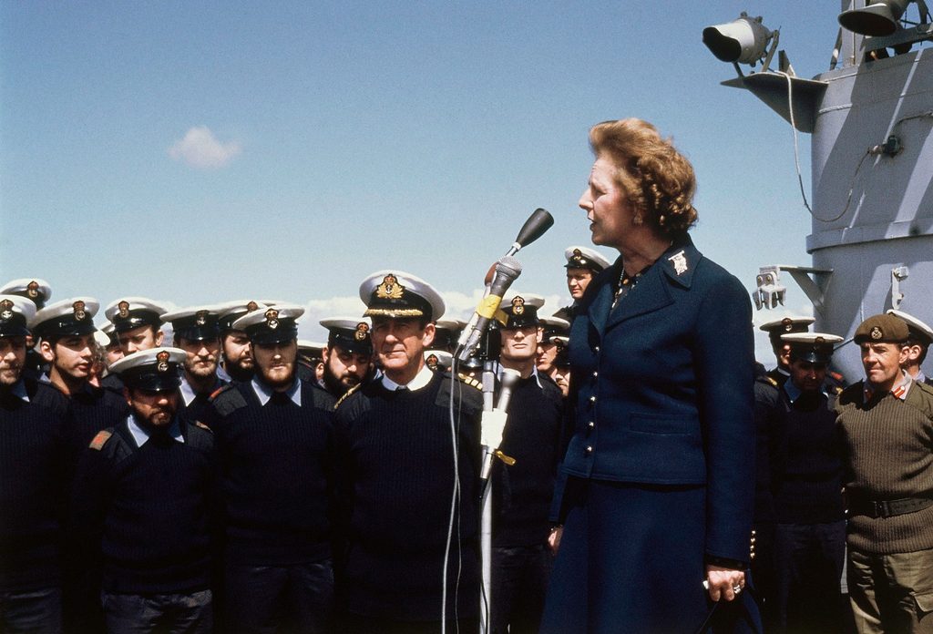 Margaret Thatcher encabezó el gobierno británico durante la Guerra de Malvinas y se convirtió en una de las principales referencias ideológicas de Javier Milei.