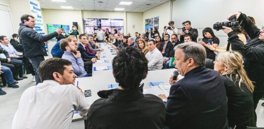 El Gobierno de la provincia de Buenos Aires volvió a reunir a intendentes de la 3° sección electoral para discutir la reforma de la Ley de Seguridad Pública.
