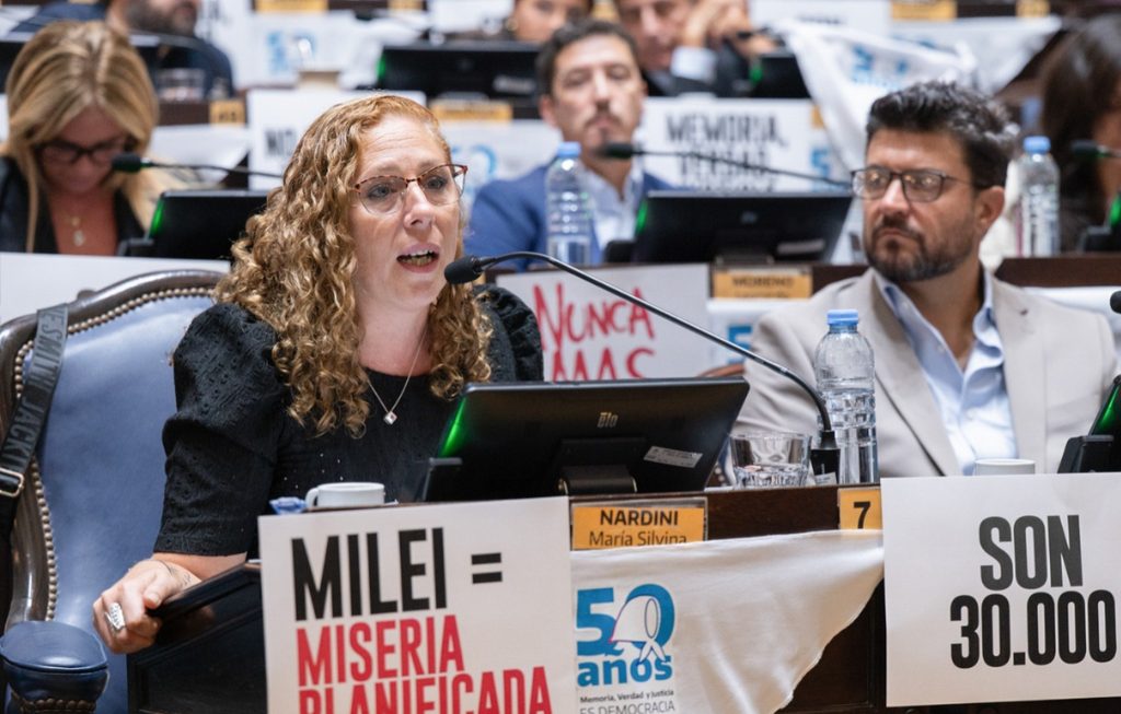 Silvina Nardini, la diputada bonaerense del Frente Grande que busca establecer un sistema de activación inmediata para encontrar personas vulnerables desaparecidas. 