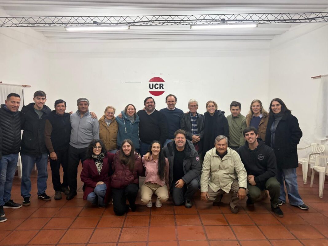 Emiliano Balbín y Diego Garciarena mantuvieron encuentros con dirigentes de la Quinta sección electoral, en la previa del acto oficial de la UCR bonaerense.
