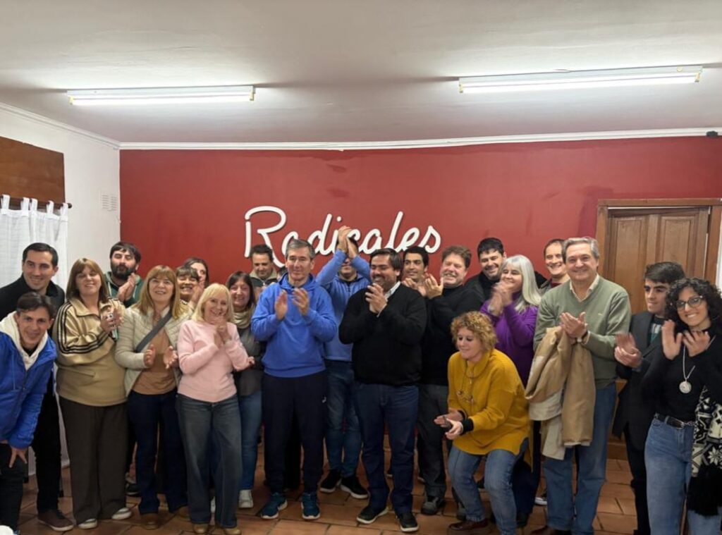 Emiliano Balbín y Diego Garciarena mantuvieron encuentros con dirigentes de la Quinta sección electoral, en la previa del acto oficial de la UCR bonaerense.