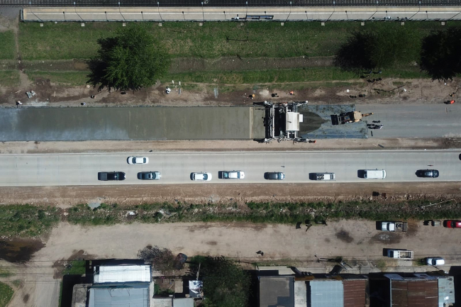 De acuerdo a Salzmann, la Ruta Provincial 40 mantiene más de 14 kilómetros pendientes en el tramo entre Marcos Paz y Merlo.