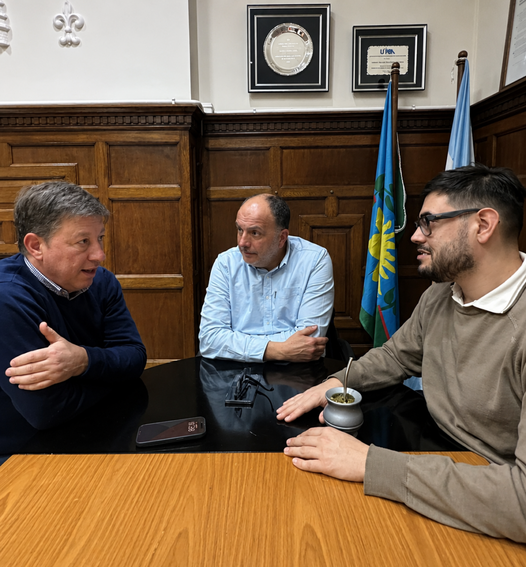 Los intendentes de Tres Arroyos, Villarino y Saavedra se reunieron para consolidar una agenda que favorezca el desarrollo del interior y el sur bonaerense.
