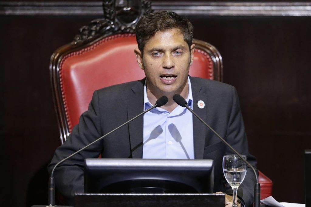 En marzo, Kicillof anticipó el envío de sus tres iniciativas:  la Ley Uber, la empresa de medicamentos bonaerenses y la unificación del sistema sanitario.