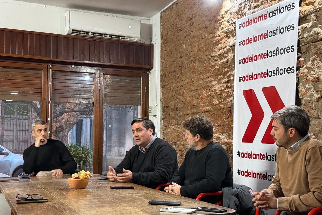 El presidente de la UCR bonaerense, Emiliano Balbín, y el diputados, Diego Garciarena, recorrieron la Quinta, en la previa a la asunción.