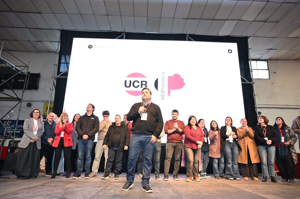 El nuevo líder de la UCR bonaerense, Emiliano Balbín.