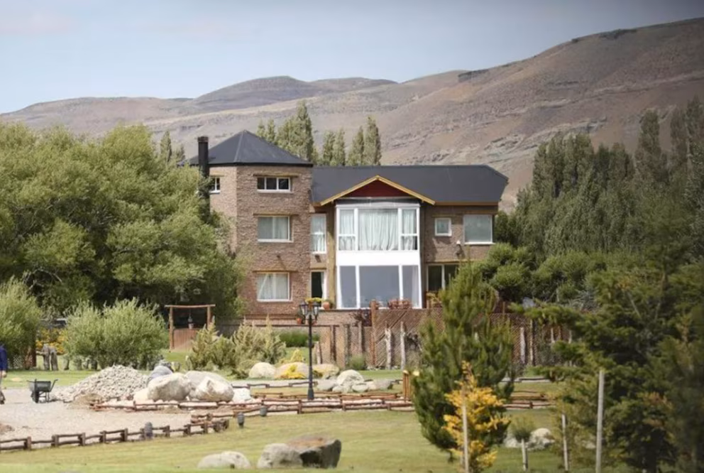 La casa de Cristina Kirchner en El Calafate.
