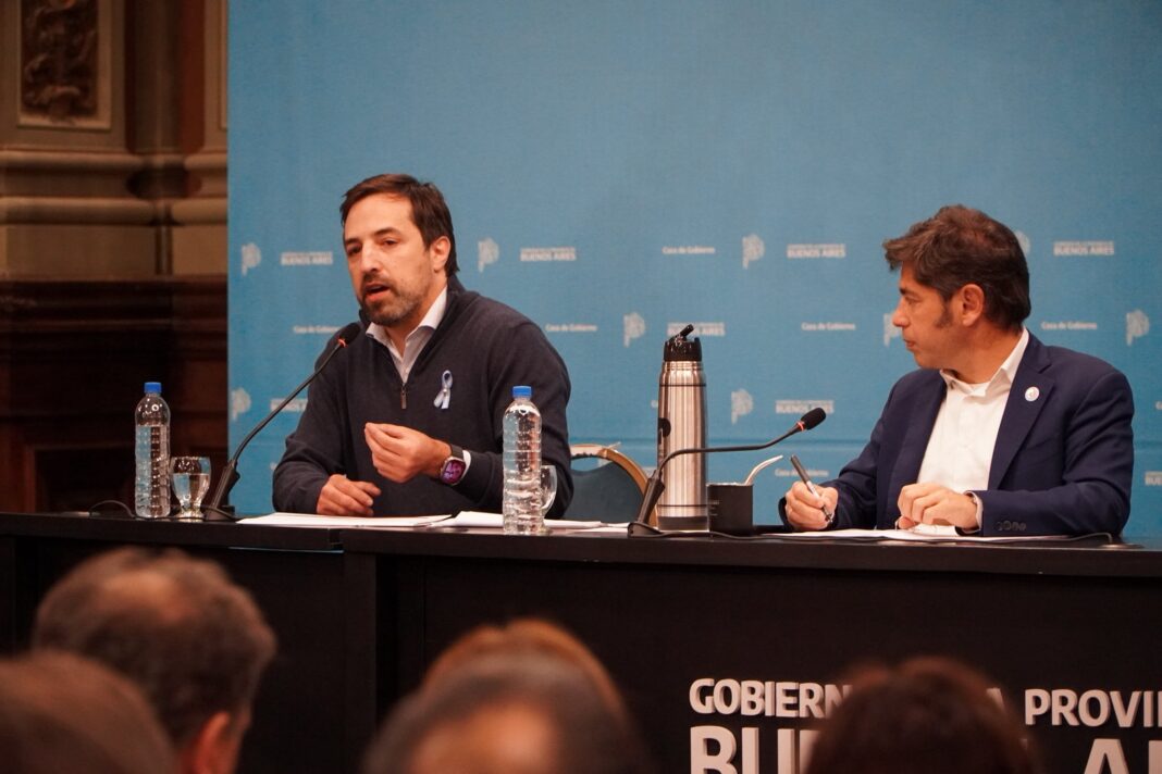 Nicolás Kreplak baja al Senado bonaerense para explicar y defender los proyectos para crear una empresa de medicamentos y un Sistema Integrado de Salud.