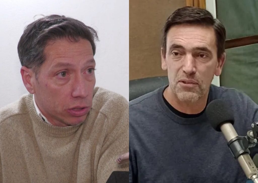 Federico Sánchez Chopa y Rogelio Iparraguirre, los ediles de Tandil que se unieron para rechazar el pedido de Lunghi de tomar deuda para una obra ya presupuestada.