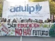 Docentes inician una nueva semana de protestas por la Ley de Financiamiento Universitario Docentes, no docentes y estudiantes comienzan una nueva semana de protestas y banderazos en defensa de la Ley de Financiamiento Universitario.
