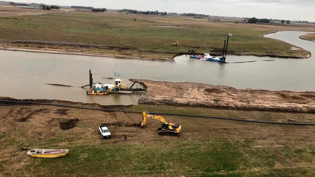 El Gobierno de la Provincia aprobó un régimen especial para regularizar las obras hidráulicas ejecutadas sin autorización en el Río Salado.