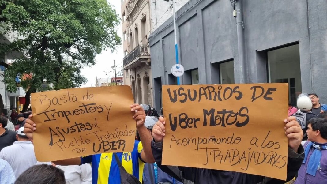 Trabajadores de Uber, Didi y Cabify cuestionaron el proyecto de Axel Kicillof para regular las plataformas en Provincia.