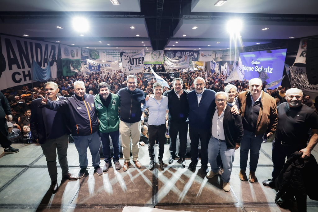 Kicillof encabezó un acto de la CGT de Chaco y llamó a construir una alternativa federal para ponerle fin al gobierno de Javier Milei en 2027.