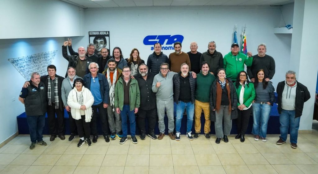 A nivel nacional, Hugo “Cachorro” Godoy renovó su conducción al frente de la CTA Autónoma, tras el amplio triunfo de la Lista 1 “Germán Abdala”.