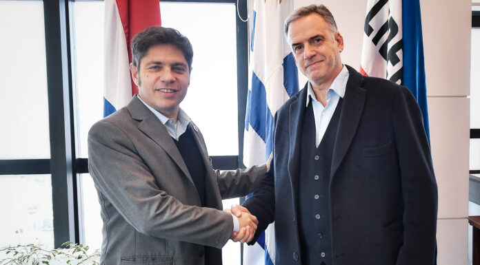 Kicillof cosechó foto con Yamandú Orsi y sumó respaldo regional a su proyecto presidencial El gobernador bonaerense, Axel Kicillof, cosechó este viernes una foto con el presidente de Uruguay, Yamandú Orsi, y suma respaldo regional a su proyecto presidencial.
