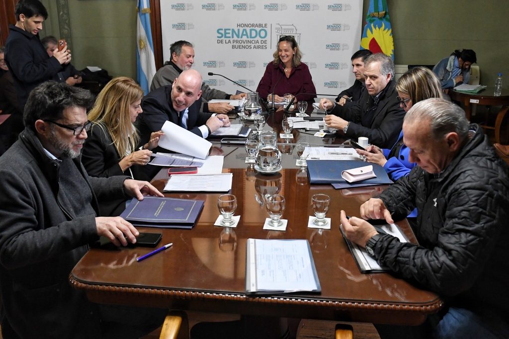 La reunión de comisión de Reforma Política, encabezada por la senadora Malena Galmarini, sólo tuvo carácter informativo.
