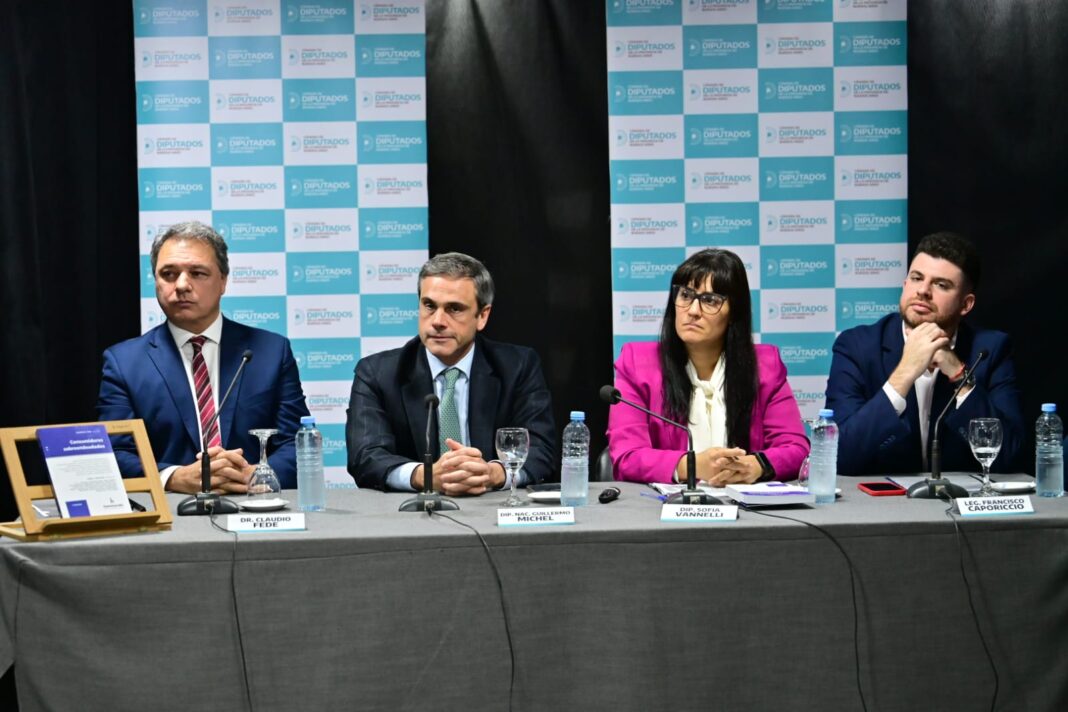 Diputados llevó a cabo una charla-debate para abordar el sobreendeudamiento familiar y consensuar una ley para dar herramientas a los bonaerenses.