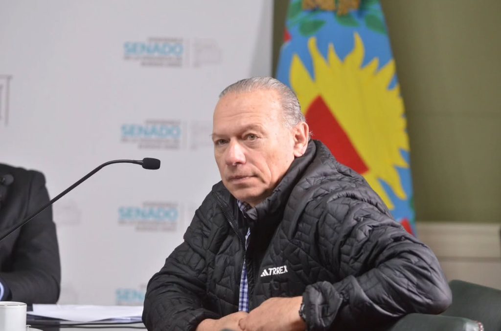 Sergio Berni participó del encuentro en su carácter de vicepresidente de la comisión de Modernización del Estado.