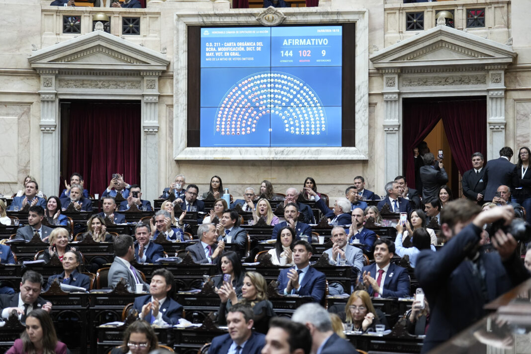Previo al debate del régimen de Inocencia Fiscal II, diputados del oficialismo lograron la media sanción a la reforma de la Carta Orgánica del Banco Central (BCRA).