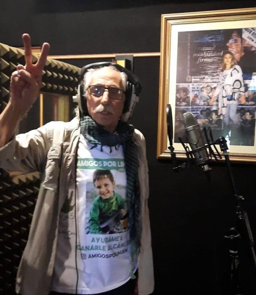 Además de su lado político, Luis Lata tuvo un costado musical con su banda Movirock.