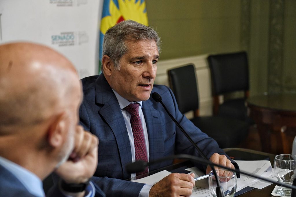 El titular de la comisión de Industria y Minería del Senado bonaerense, Sergio Vargas.