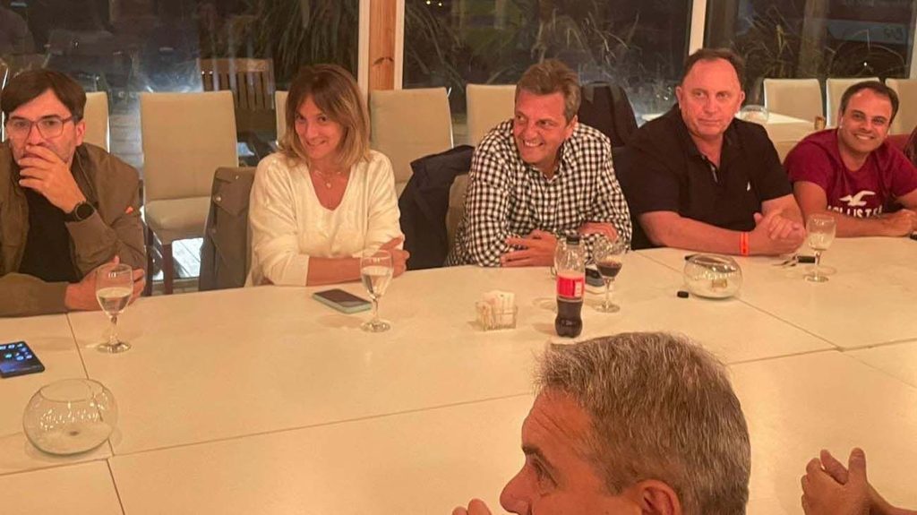 El líder del Frente Renovador, Sergio Massa, comenzó a medirse en la provincia de cara a las elecciones de 2027. 
