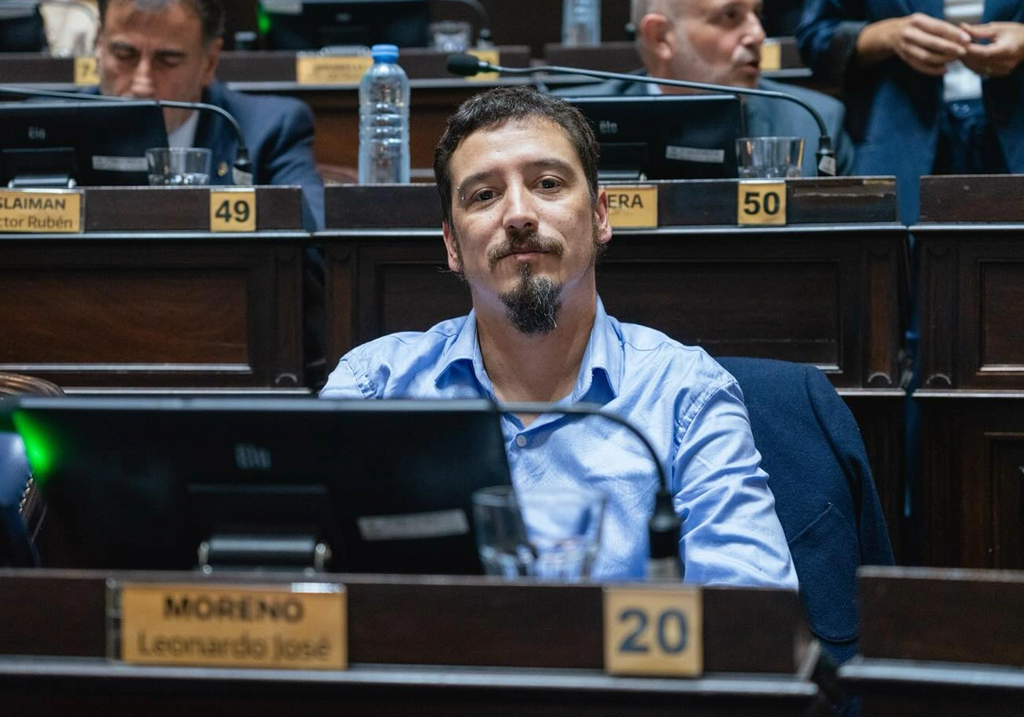 El diputado bonaerense referenciado en el intendente de Escobar, Ariel Sujarchuk, Leonardo José Moreno. 