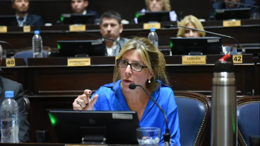 La diputada bonaerense de la UCR + Cambio Federal, Silvina Vaccarezza. 