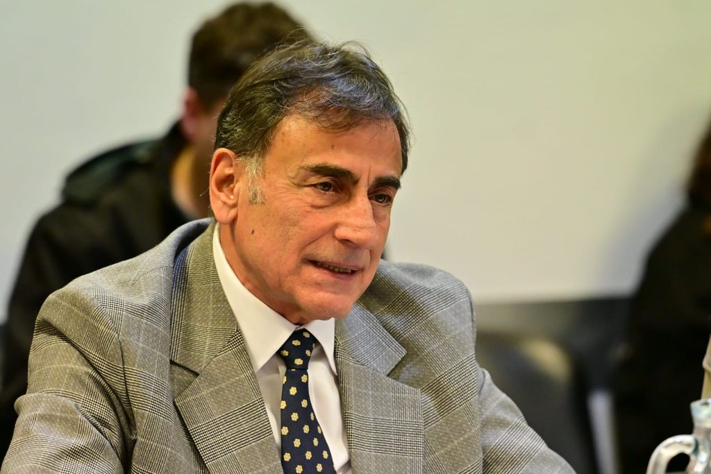 El titular de la comisión de Diputados de Legislación General, Rubén Eslaiman.
