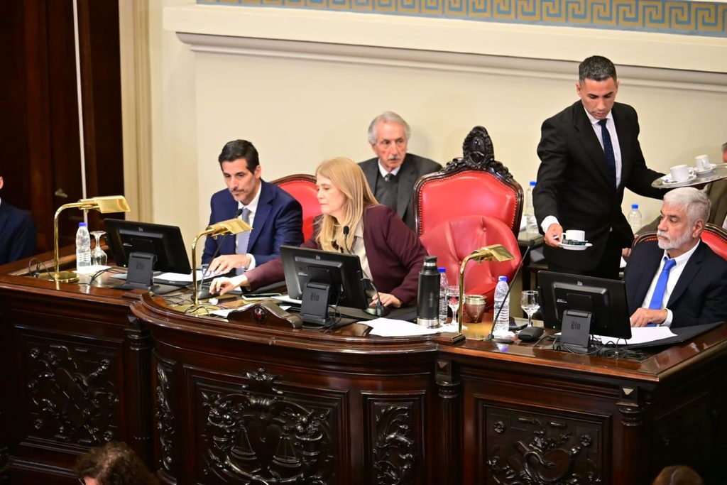 El Senado bonaerense llevó a cabo este martes su tercera sesión ordinaria del año.