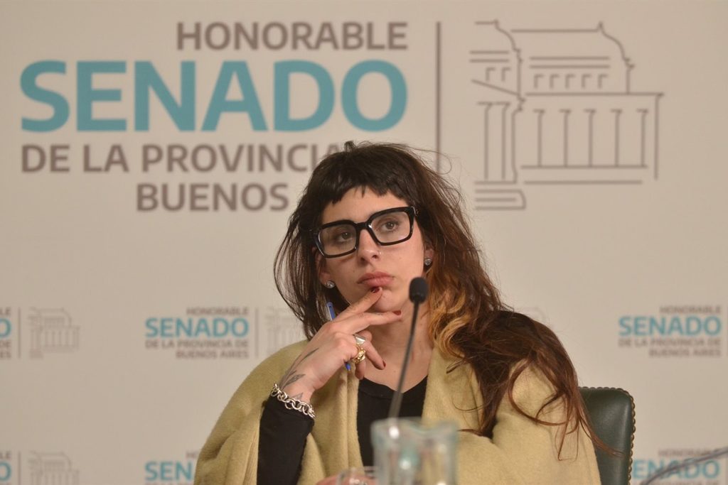 La senadora Amira Curi es autora del proyecto para ampliar las licencias para mujeres víctimas de violencia que se desempeñen en la Administración Pública.