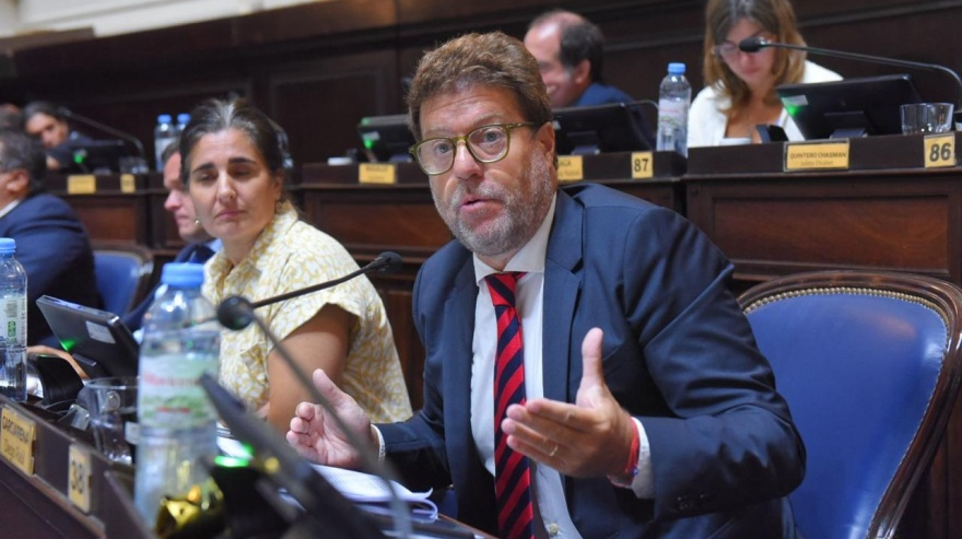 El titular del bloque de la UCR + Cambio Federal, Diego Garciarena, dio el presente en la comisión de Ludopatía.