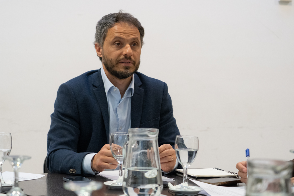 El ltitular de la comisión de Industria y Minería en la Cámara de Diputados, Martín Endere.