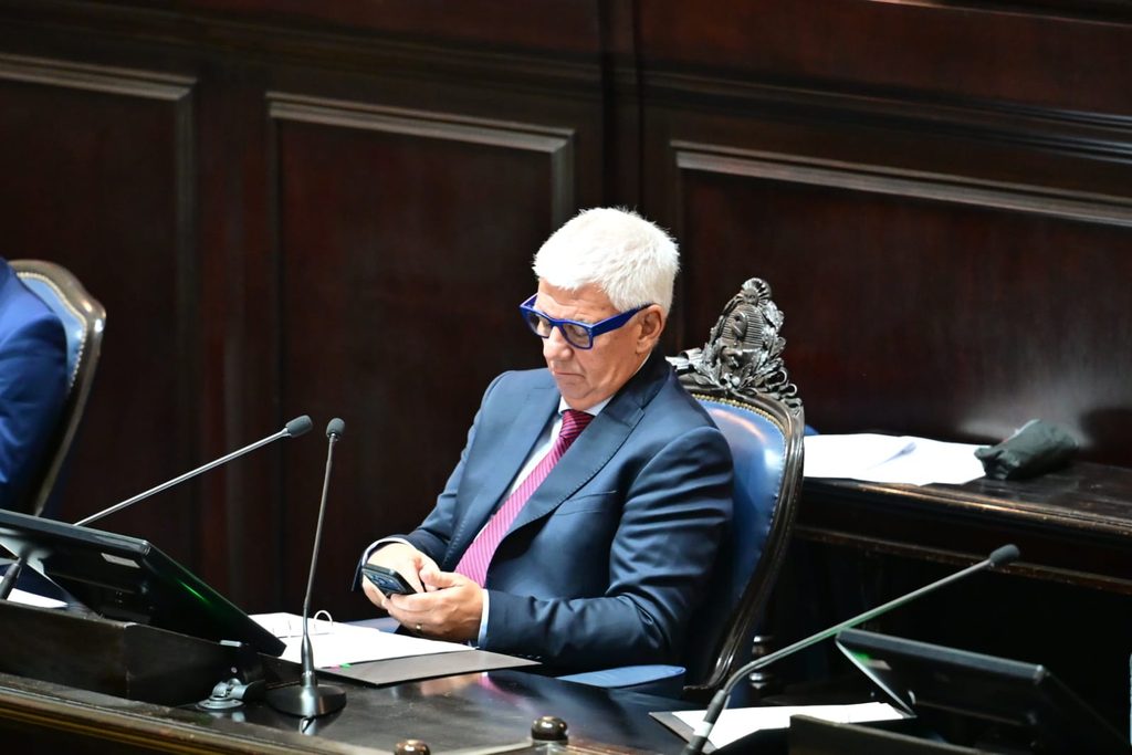 El titular de la Cámara de Diputados bonaerense, Alejandro Dichiara.