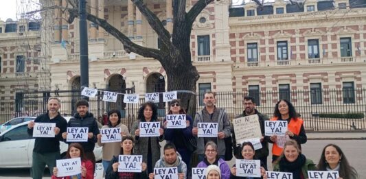 Acompañantes terapéuticos presionan al Senado para que trate la ley que los reconoce