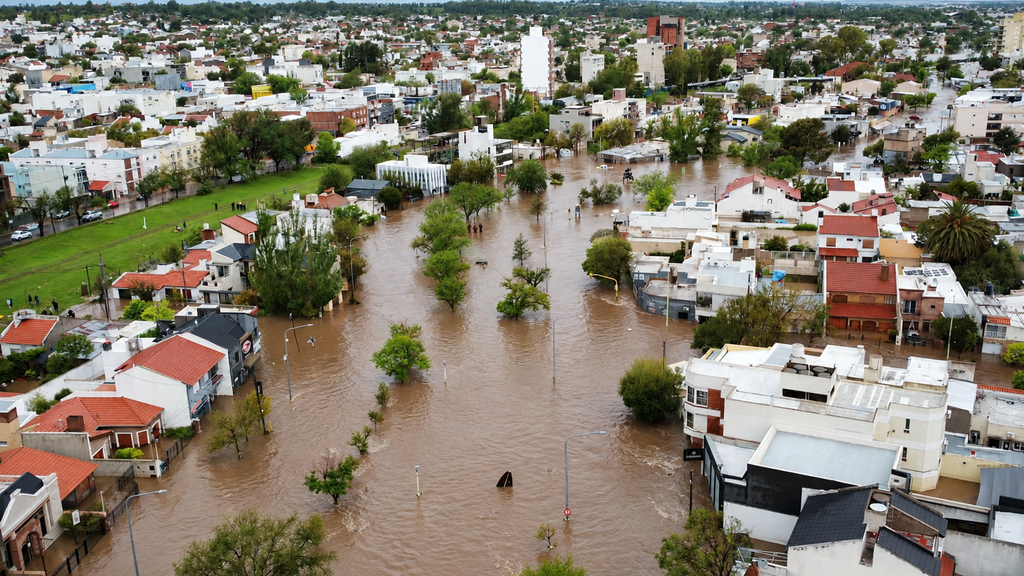 La inundación que golpeó a Bahía Blanca dejó severos daños en calles, servicios e infraestructura y abrió una extensa agenda de reconstrucción todavía en marcha.