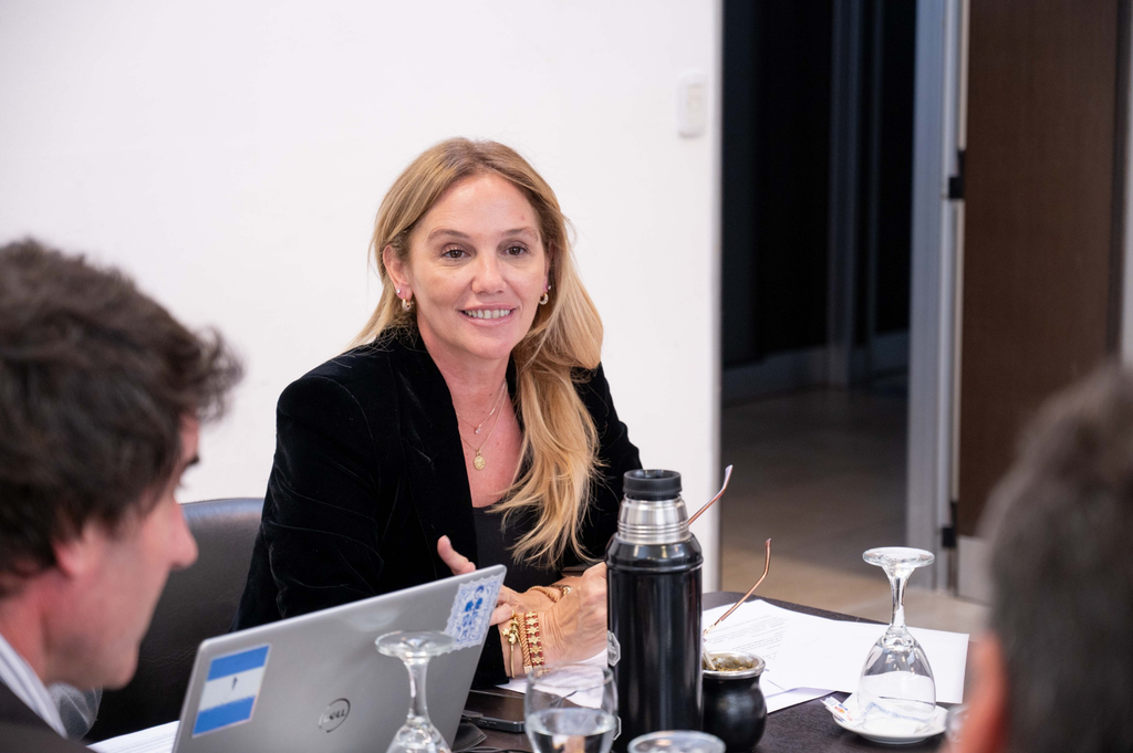 La titular de la comisión de Deportes, Marcela Basualdo.