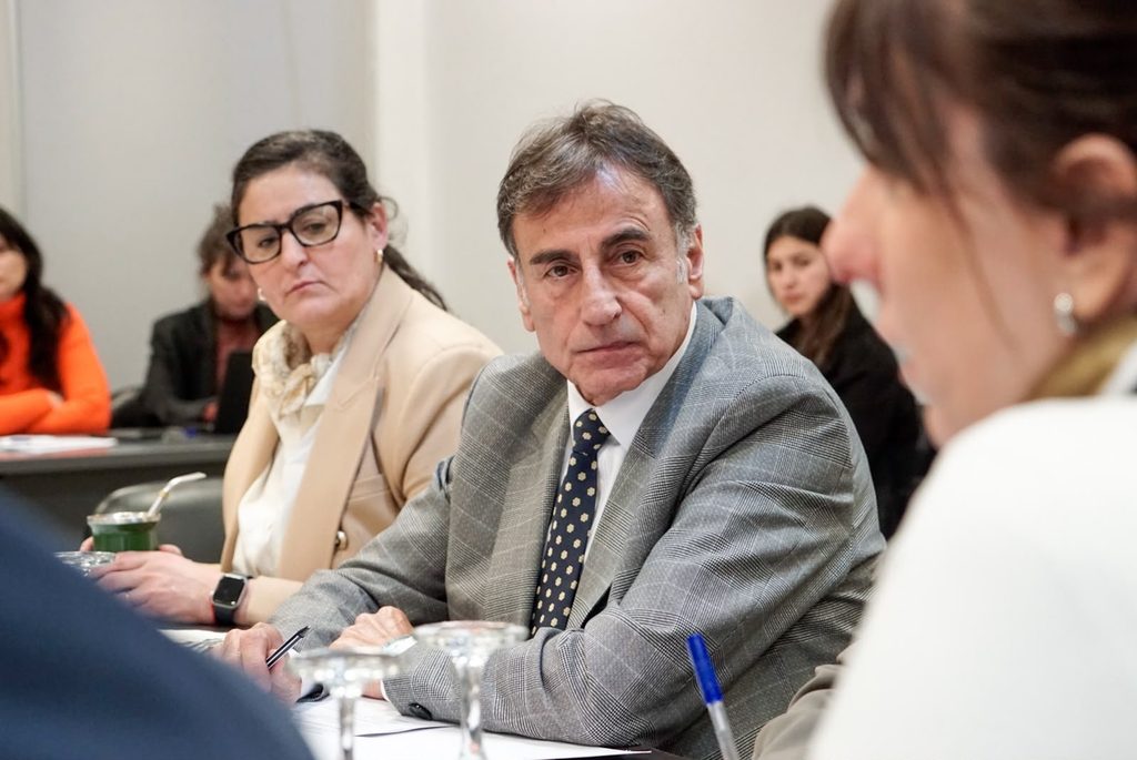 El titular de la comisión de Legislación General, Rubén Eslaiman.