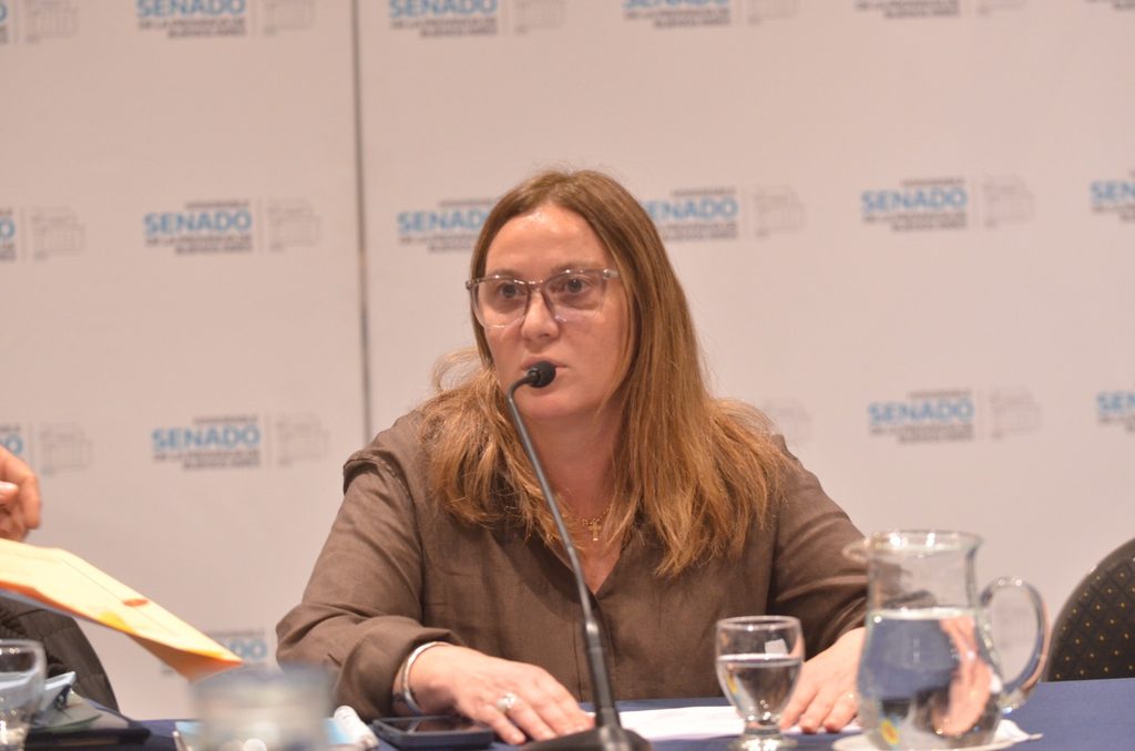 La titular de la comisión de Presupuesto e Impuestos, Valeria Arata, cerró la reunión por una pelea con medios de Junín.