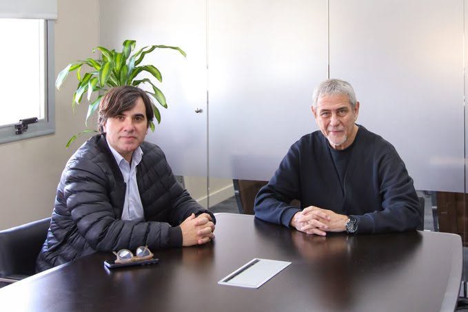 El intendente de Castelli también se reunió con el ex jefe comunal de Avellaneda y líder del MDF, Jorge Ferraresi.